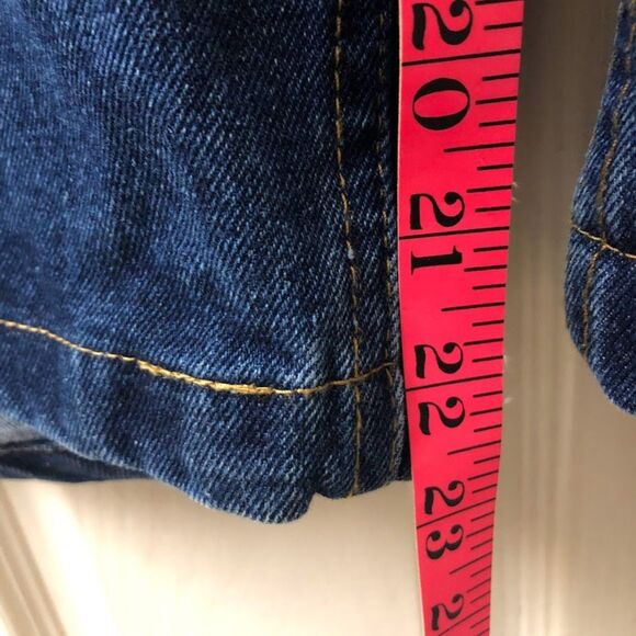 Key Men's Denim Blue Jean Shorts Zip Closure Classic Fit W42 - Picture 9 of 10